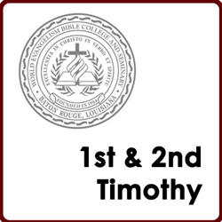 1st and 2nd Timothy